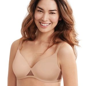 So Light Foam ComfortFlex Fit Wirefree Bra Sz 2XL